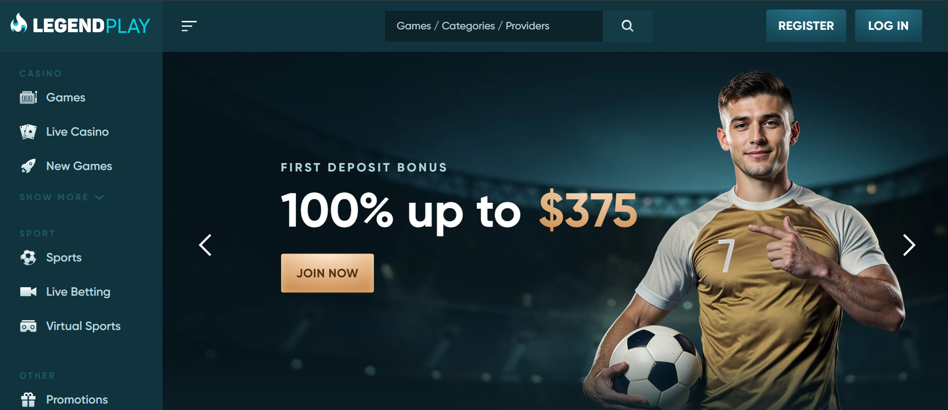 Legendplay Online Wetten